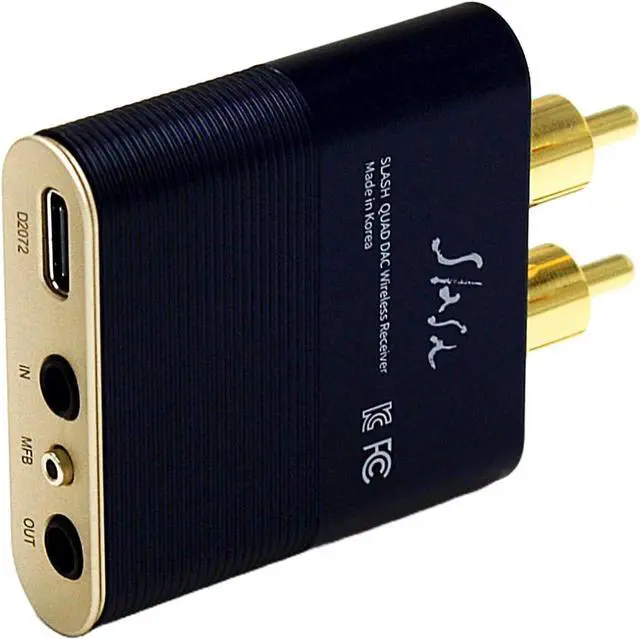 Alt view image 4 of 7 - 6 LDAC Bluetooth DAC  aptX Adaptive/HD, USB & Optical in/Out, Hi-Res Audio, Headphone Amp, Compact Wireless Adapter for Home Stereo & Vintage Amps