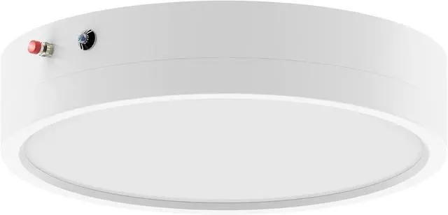 Main image of LED Ceiling Lights with Emergency Lighting: 7 Inch Flush 5CCT Dimmable Disk Lamp with Emergency Battery Backup for Household Hall Living Bedroom Kitchen Hotel Apartment, 120-277V, ETL/Wet Rated