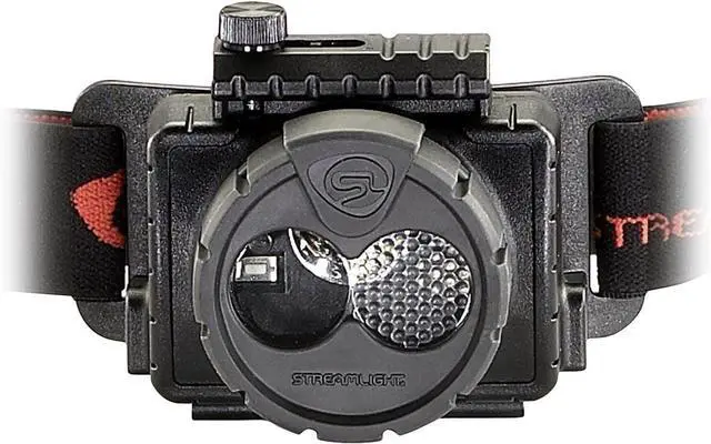 Alt view image 4 of 6 - 61603 Double Clutch USB 125-Lumen Multi-Fuel LED Headlamp with 120V AC Charging System, Elastic Head Strap, Rubber Hard Hat Strap, and USB Cable, Black