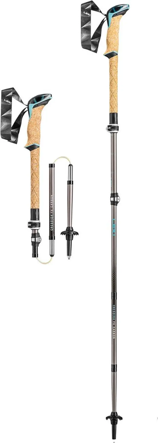 Main image of Cressida FX Carbon Collapsible Lightweight Walking Poles for Trekking & Hiking