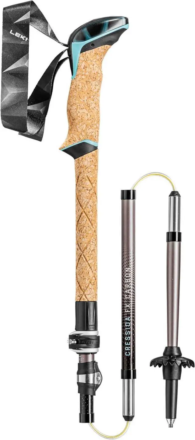 Alt view image 5 of 6 - Cressida FX Carbon Collapsible Lightweight Walking Poles for Trekking & Hiking