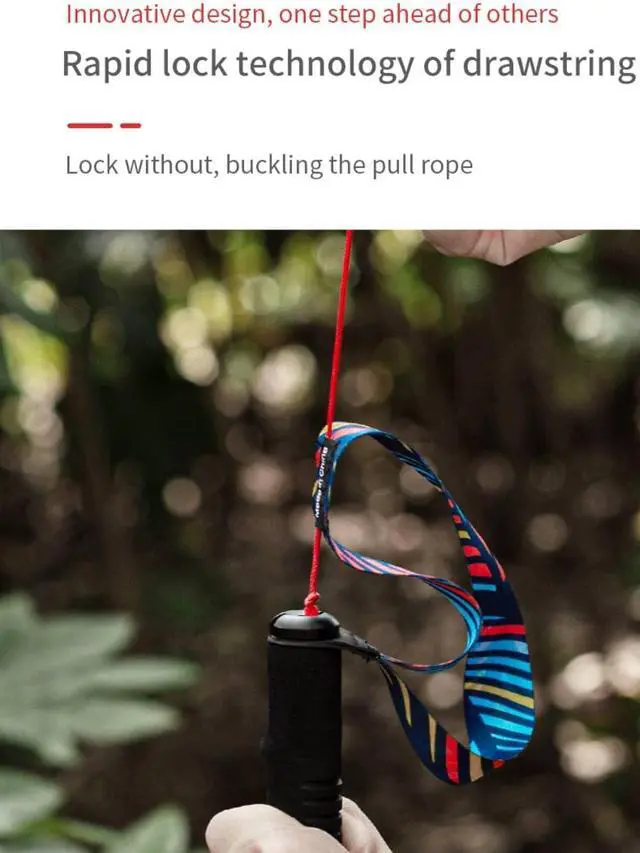 Alt view image 4 of 7 - Trekking Poles -2 Ultralight Collapsible Carbon Fiber Hiking Poles with Anti-Shock and Quick Lock System, Folding Walking Sticks for Hiking, Camping