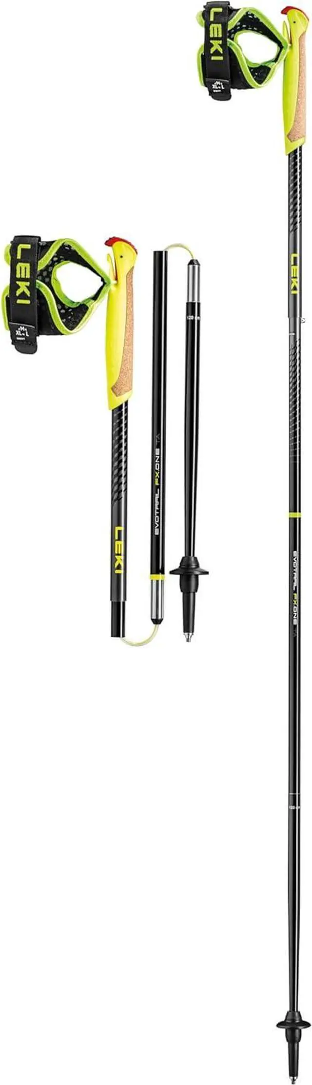 Alt view image 2 of 7 - Evotrail FX.One TA Aluminum Lightweight Collapsible Trekking Poles for Hiking & Trail Running