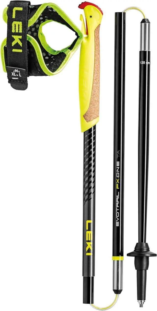 Alt view image 3 of 7 - Evotrail FX.One TA Aluminum Lightweight Collapsible Trekking Poles for Hiking & Trail Running