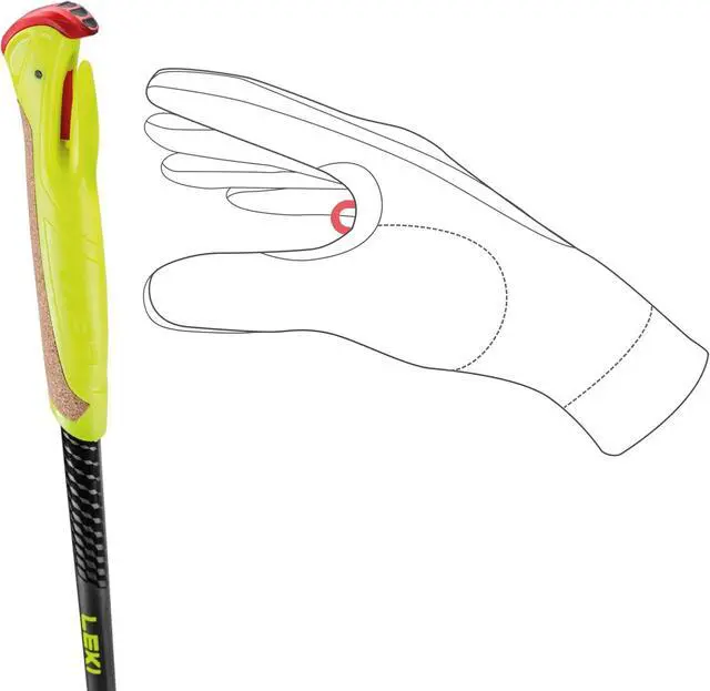 Alt view image 7 of 7 - Evotrail FX.One TA Aluminum Lightweight Collapsible Trekking Poles for Hiking & Trail Running