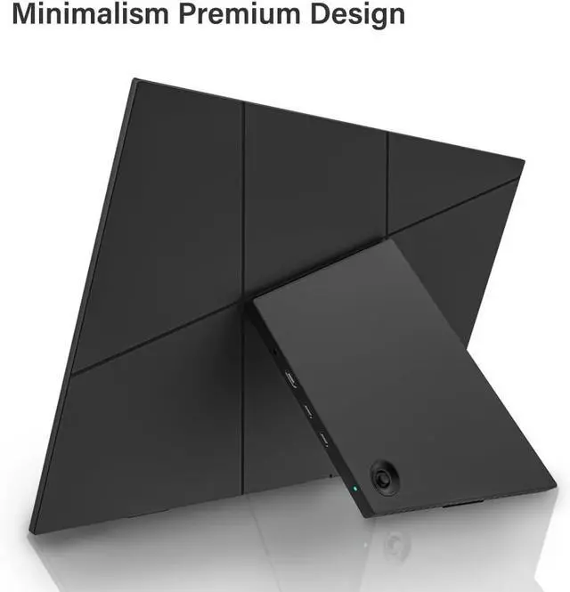Alt view image 3 of 7 - N1651 15.6 Inch OLED Portable Monitor 4K, 3840 ×2160P, Dual USB C, Mini HDMI, 10-bit Colors,100% DCI-P3, 100% sRGB, 400 Nits, 1ms, HDR True Black 400 Ready, Carrying Bag Included
