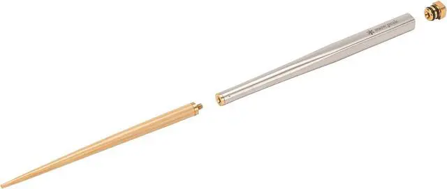 Alt view image 2 of 5 - Wabuki Chopsticks - Collapsible Stainless Steel Chopsticks with Case - Reusable Utensils Perfect for Camping & Travel - L