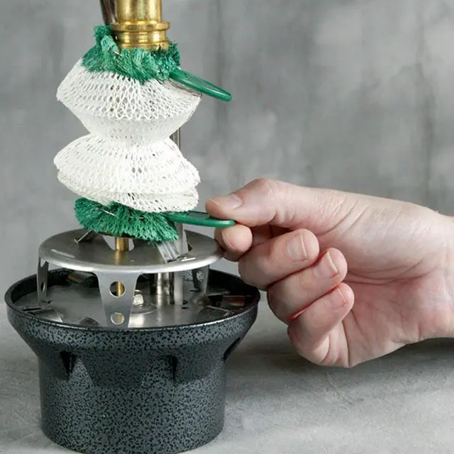 Alt view image 6 of 6 - NorthStar 1500 Lumens Gas Lantern with Matchless Lighting, Folding Propane Lantern with Mantles & Globe for Camping, Power Outage, Outdoor Lighting, & More