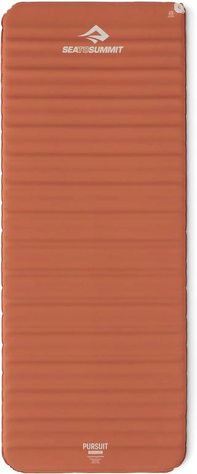 Main image of Pursuit Self-Inflating Sleeping Mat for Camping and Backpacking, Rectangular - Large/Wide (78 x 30 x 2 inches)