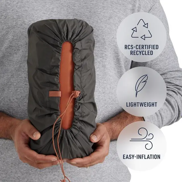 Alt view image 4 of 7 - Pursuit Self-Inflating Sleeping Mat for Camping and Backpacking, Rectangular - Large/Wide (78 x 30 x 2 inches)