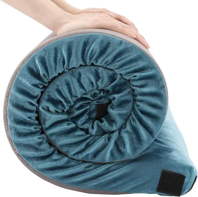 Main image of Foam Camping Mattress - Roll Up Sleeping Mat for Cot, Foam Sleeping Pad for Camping with Cover for Kids, Adults, Portable Camping Mat, Camping Pad for Bed, Car