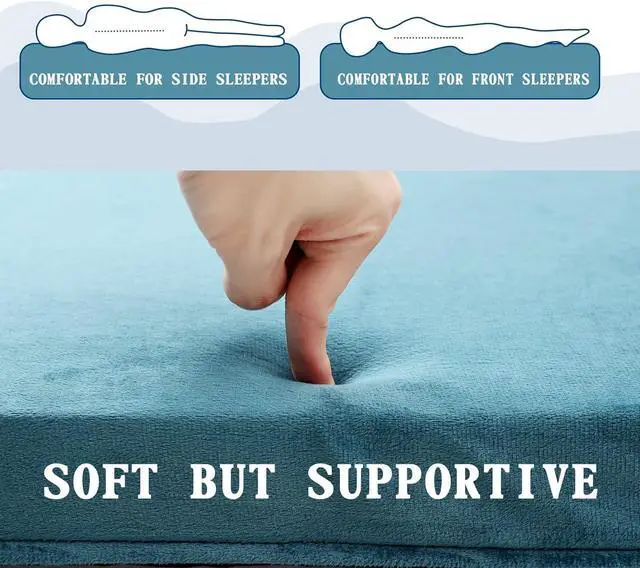 Alt view image 4 of 7 - Foam Camping Mattress - Roll Up Sleeping Mat for Cot, Foam Sleeping Pad for Camping with Cover for Kids, Adults, Portable Camping Mat, Camping Pad for Bed, Car
