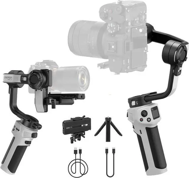 Main image of CINEPEER WEEBILL 3E 3-Axis Gimbal Stabilizer for Canon/Sony/Panasonic/Nikon Camera,Up to 6.6lbs (3kg) Payload Extendable Sling Grip Native Vertical Shooting Handheld Camera Gimbal