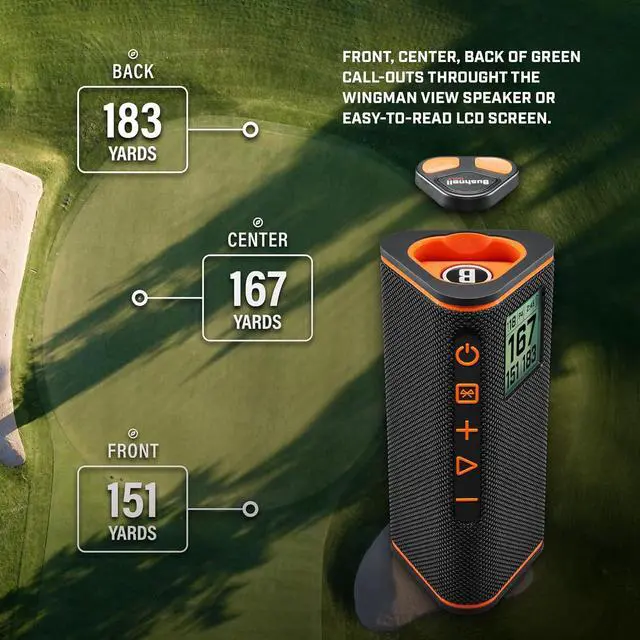 Alt view image 6 of 7 - Wingman View Golf GPS Speaker