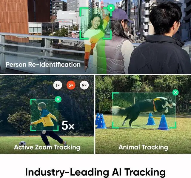 Alt view image 3 of 7 - Flow 2 White - Foldable AI Phone Gimbal, AI Tracking, Multi-Person Tracking, Built-in Tripod/Selfie Stick, Remote Control, iPhone/Android Portable Stabilizer