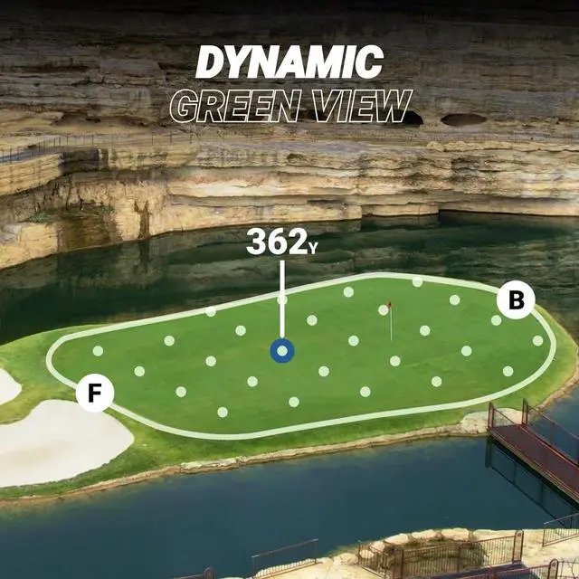 Alt view image 5 of 7 - Ringer - Magnetic Golf GPS Handheld, Touch Screen Display, Water Resistant Golf Distance Range Finder, 40,000+ Preloaded Courses, 10+ Hours Battery, Built-in Magnetic Strip