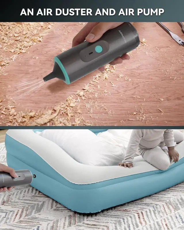 Alt view image 3 of 7 - Cordless Handheld Vacuum, 13000Pa High Power Car Vacuum with Brushless Motor and Blower Accessories, for Home and Car Use