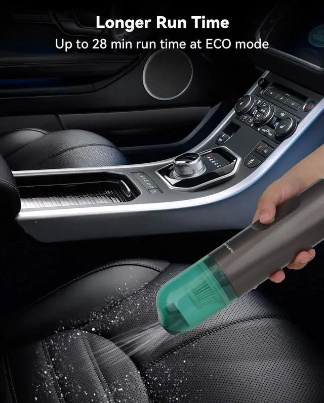 Alt view image 6 of 7 - Cordless Handheld Vacuum, 13000Pa High Power Car Vacuum with Brushless Motor and Blower Accessories, for Home and Car Use