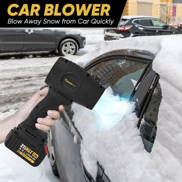 Alt view image 4 of 7 - 2025 Upgraded Portable Dust Cleaner,Compressed Air Duster,2025 Upgraded Handheld Cordless Leaf Blower Portable Dust Cleaner,Mini Jet Dry Blower Fan for Outdoor,Camping,Cleaning