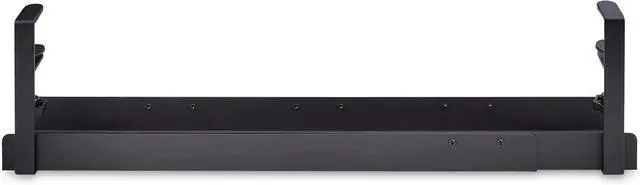 Alt view image 4 of 7 - .com Under Desk Cable Management Tray, Length Adjustable, Clamp-On Installation, No Drilling Required, Black