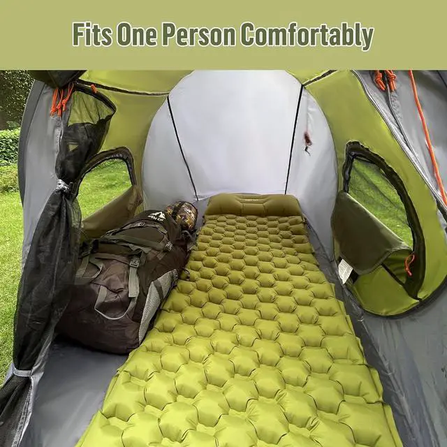 Alt view image 4 of 6 - Pop-up Camping Tent: 1 Person Tent Waterproof Instant Easy Setup Outdoor Tent