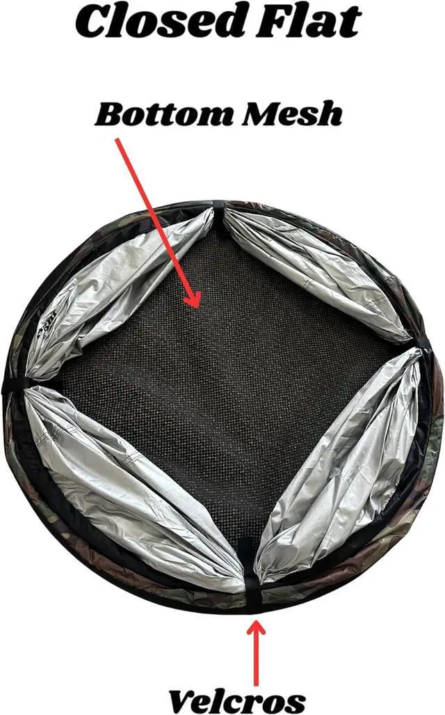 Alt view image 3 of 5 - Portable Changing Room, Pop Up Pod - Privacy Tent, Dressing Room Tube or Portable Toilet Stall with Carry Bag for Camping, Beach, or Outdoor by