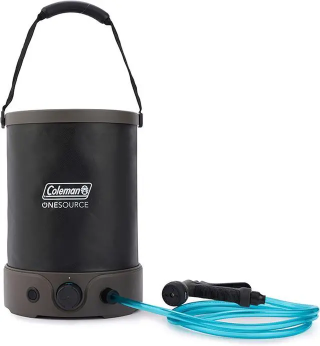 Main image of OneSource Rechargeable Outdoor Camping Gear: Camp Shower, Cordless Vacuum, Fan, Speaker, & Air Pump Options with Included Rechargeable Battery