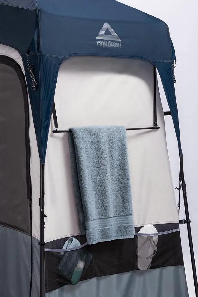Alt view image 6 of 7 - Caddis Rapid Privacy Shelter 1/2-Rooms, Camping Shower & Portable Toilet Tent, Privacy Tents for Camping, Pop Up Tent for Showering, Changing or Lavatories, Portable Shower, (by Caddis Sports Inc.)