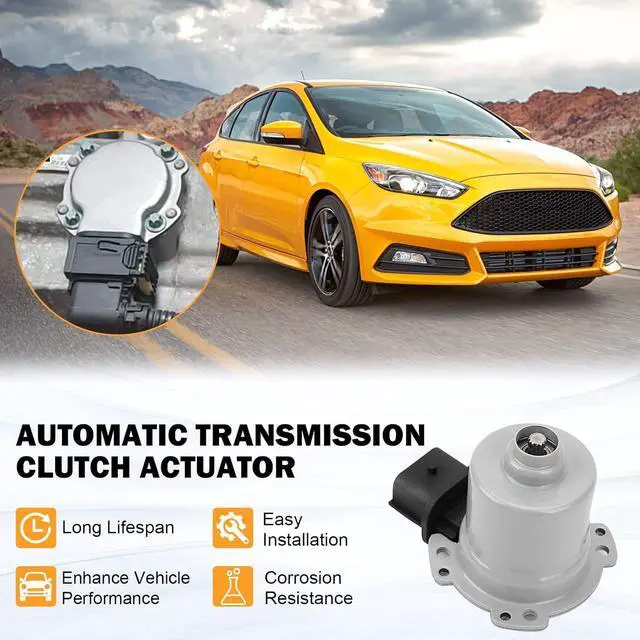Alt view image 3 of 7 - AE8Z-7C604-A Automatic Transmission Clutch Actuator B/A for 2012 2013 2014 2015 2016 2017 Ford Focus SE SEL, 11-17 Ford Fiesta Trans Clutch Actuator Replace Ford AE8Z7C604A, AE8Z7C604