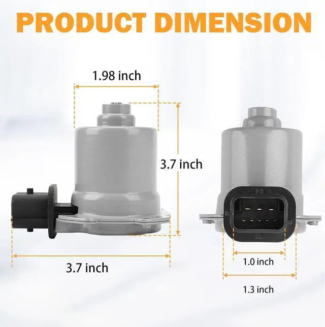 Alt view image 7 of 7 - AE8Z-7C604-A Automatic Transmission Clutch Actuator B/A for 2012 2013 2014 2015 2016 2017 Ford Focus SE SEL, 11-17 Ford Fiesta Trans Clutch Actuator Replace Ford AE8Z7C604A, AE8Z7C604