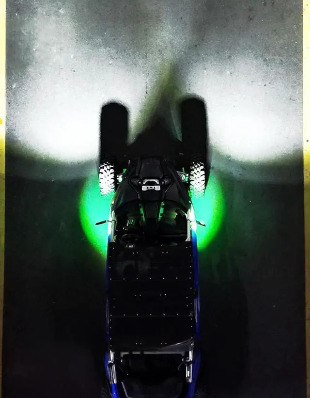 Alt view image 7 of 7 - UTV LED Lighted Side Mirrors with Flowing Turn Signal, Spot, Ground light, Heavy Duty lighted Rally Integrated Mirror for 1.6-2 in Roll Bar Compatible with Polaris RZR Talon 1000 Can Am X3