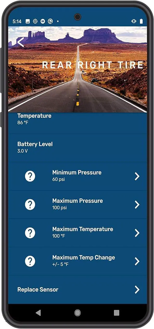 Alt view image 6 of 7 - Tire LINC Tire Sensors (2 Pack) for RVs, 5th Wheels, Motorhomes, Tow Vehicles, Easy DIY Installation on Valve Stem, OneControl App Compatible - 2020106299