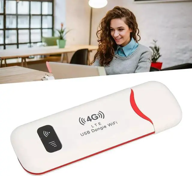 Alt view image 7 of 7 - 4G LTE-Advanced USB WiFi Dongle & Mobile Hotspot Router  Portable Modem with Pre-Installed Spectruym Smart SIM Card  Ideal for Travel and Business (US and EU only)