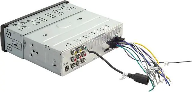 Alt view image 5 of 7 - Marine/RV/Car Stereo Multimedia Receiver with Multi-Zone Control, DVD/CD/USB/AUX Player, Bluetooth, 40W x 4, Remote Control