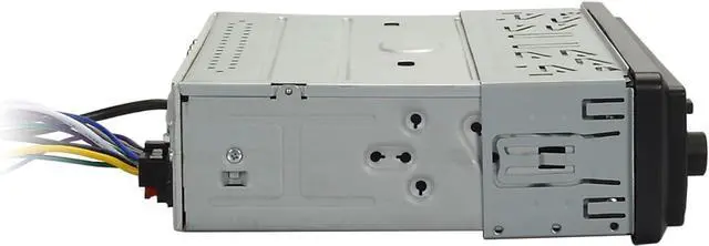 Alt view image 7 of 7 - Marine/RV/Car Stereo Multimedia Receiver with Multi-Zone Control, DVD/CD/USB/AUX Player, Bluetooth, 40W x 4, Remote Control