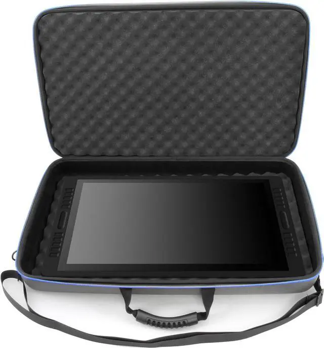 Main image of Graphics Tablets Case Compatible with Wacom Cintiq Pro 22, Huion Kamvas 20 Drawing Pen Display, 22 Plus and More Writing Drawing Tablet Accessories up to 22 Inches, Includes Carry Strap