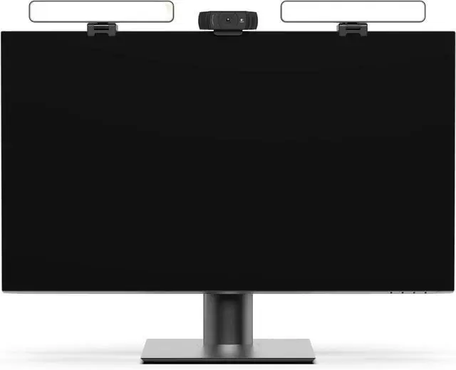 Main image of Premium Video Conference Lighting for Video Calls, HighBeam Pro Light for Zoom Meetings and Streaming, Upgrade Monitor Ring Light with LED Webcam Light, Dual Video Conference Light