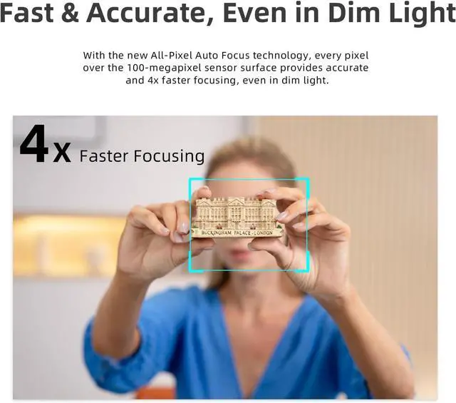 Alt view image 6 of 7 - Tiny 2 AI-Powered PTZ 4K Webcam 1/1.5" CMOS 4X Faster Focusing USB 3.0 10x Faster Data Transmission Voice Control, W Tiny Smart Remote 2