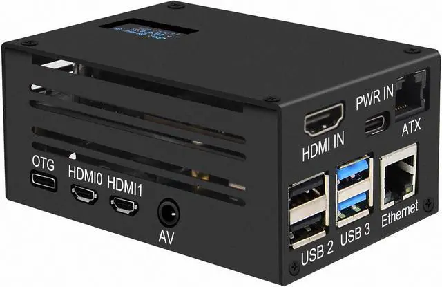 Main image of KVM-A3 Kit for Raspberry Pi 4 Open Source KVM Over IP Compatible with KVM V3 Platform Only (Unassembled and Not Include Raspberry Pi 4/SD Card/Power Adapter)