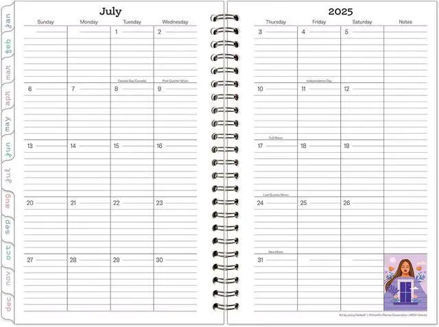 Alt view image 6 of 7 - FranklinCovey - Her Point of View Weekly Wire-Bound Planner (Classic, Jul 2025 - Jun 2026)