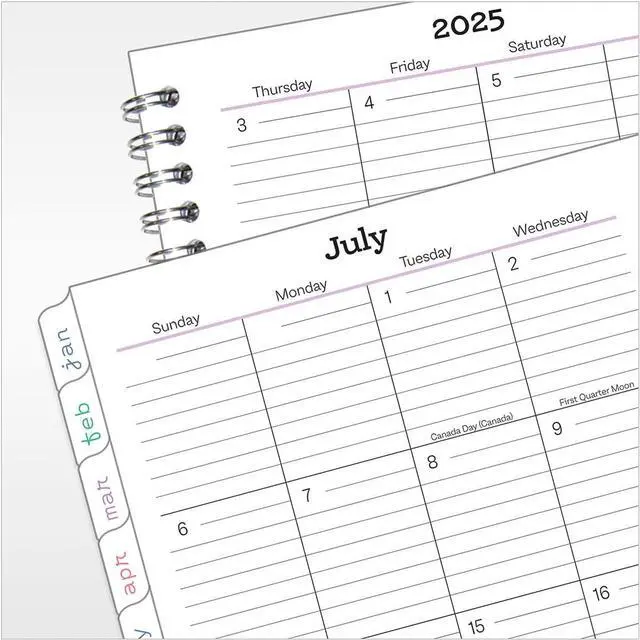 Alt view image 7 of 7 - FranklinCovey - Her Point of View Weekly Wire-Bound Planner (Classic, Jul 2025 - Jun 2026)