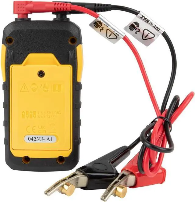 Alt view image 5 of 7 - VDV500-163 Wire Tracer Digital Tone Generator Continuity Cable Tester for for Ethernet, Telephone, Speaker, Coax, and Data Cables RJ45, RJ11, RJ12