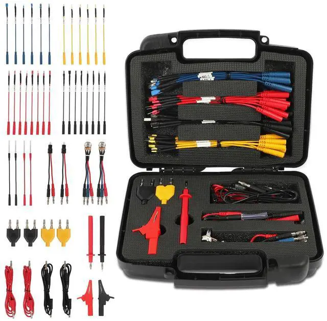 Main image of 48PCS Automotive Circuit Test Leads Kit Electrical Breakout Leads Automotive Kit Multi Function Auto Diagnostic Tools Multimeter Test Leads Kit