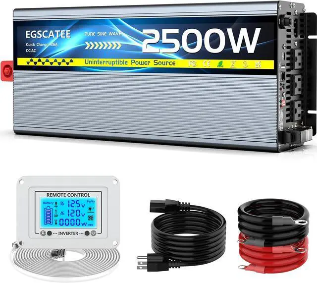 Main image of Sump Pump Battery Backup System, Safe Back Up System for Emergency and Power Outage, Sump Pump Backup Power Supply with LCD Screen Remote Controller, Auto Switching