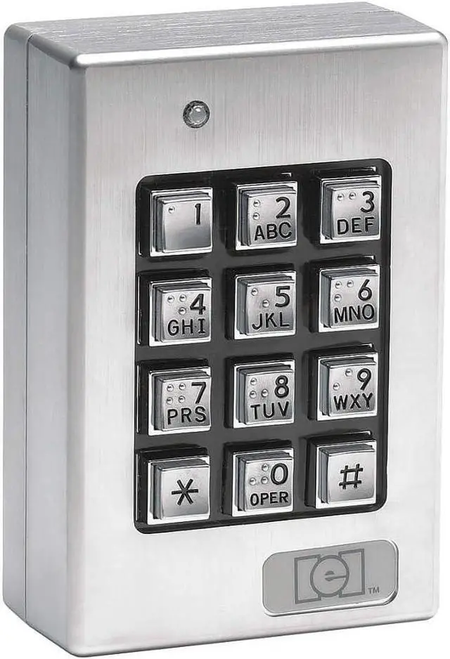 Main image of 212SE Weatherproof Keypad (Silver)