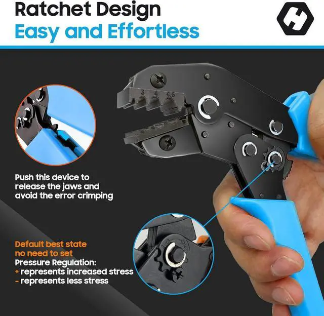 Alt view image 3 of 6 - Aglet Crimping Tool, Shoelace Aglets Tool, Aglets For Shoelaces, Repair Shoe Lace Tips Replacement End Comes With 160 pcs Metal Aglets Installation Tool Adaptation 3/4/4.5 mm Aglets (Blue)