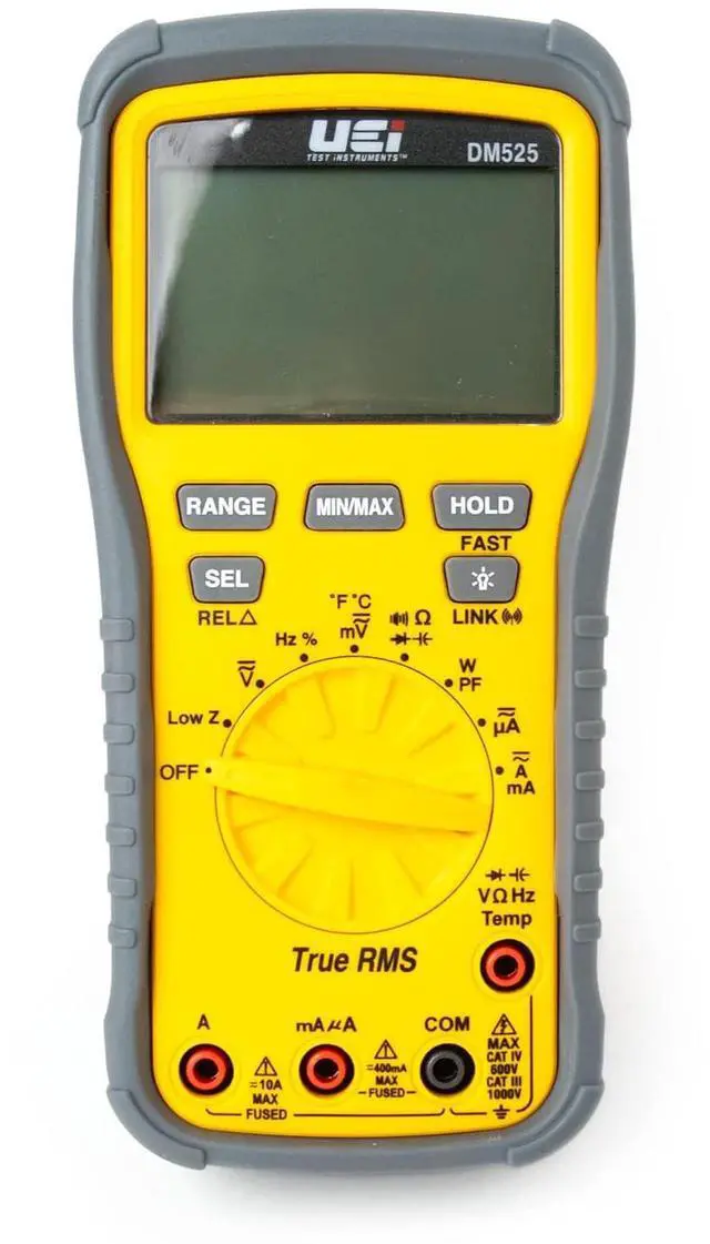 Main image of DM525 Wireless Digital Multimeter w/Power Factor Low Z