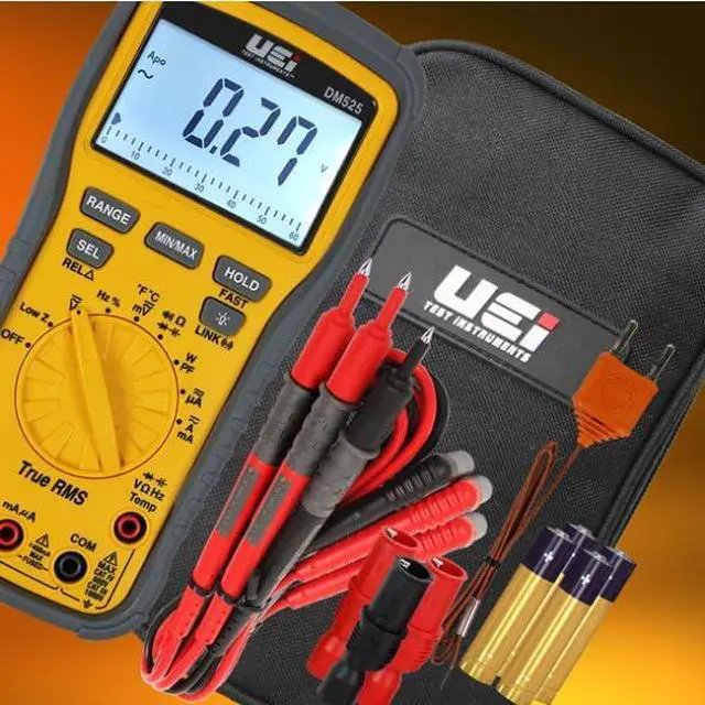 Alt view image 3 of 7 - DM525 Wireless Digital Multimeter w/Power Factor Low Z