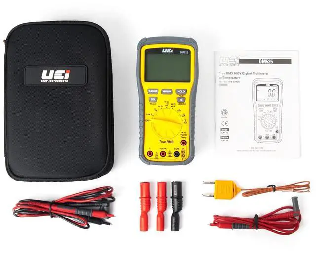 Alt view image 7 of 7 - DM525 Wireless Digital Multimeter w/Power Factor Low Z