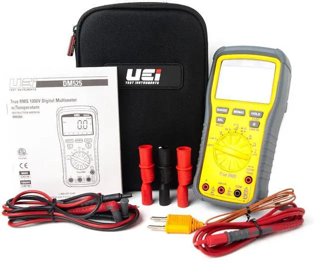 Alt view image 5 of 7 - DM525 Wireless Digital Multimeter w/Power Factor Low Z